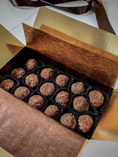 extra dark chocolate gourmet truffles