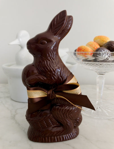 Dark Chocolate Egg-Filled Rabbit